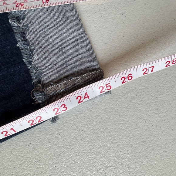 Paige Jeans Womens 28 Blue Dark Wash Hoxton Ankle Peg High Rise Skinny Jeans - Picture 6 of 8